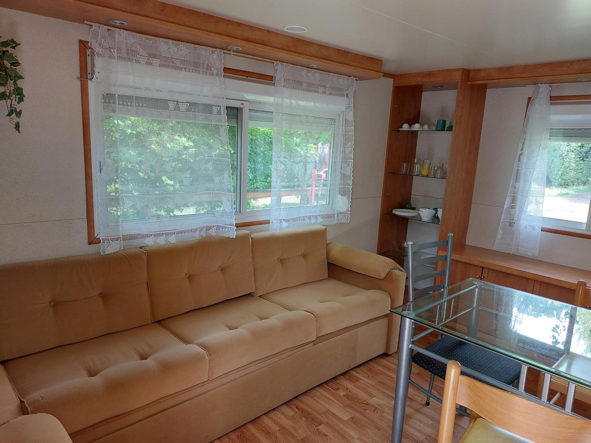 Camping L'Enclave Mobil-Home Estavar Exterior foto