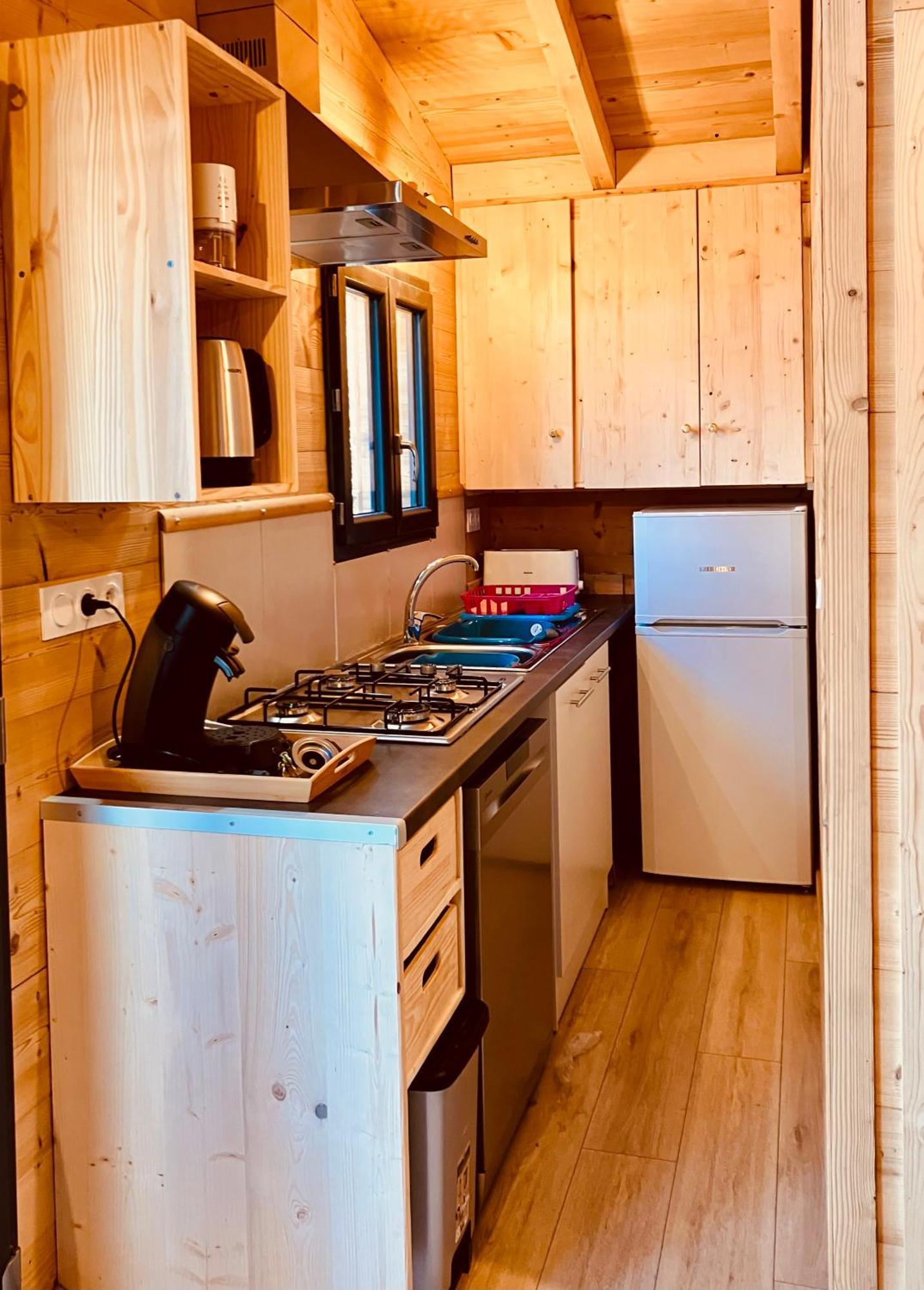 Camping L'Enclave Mobil-Home Estavar Exterior foto